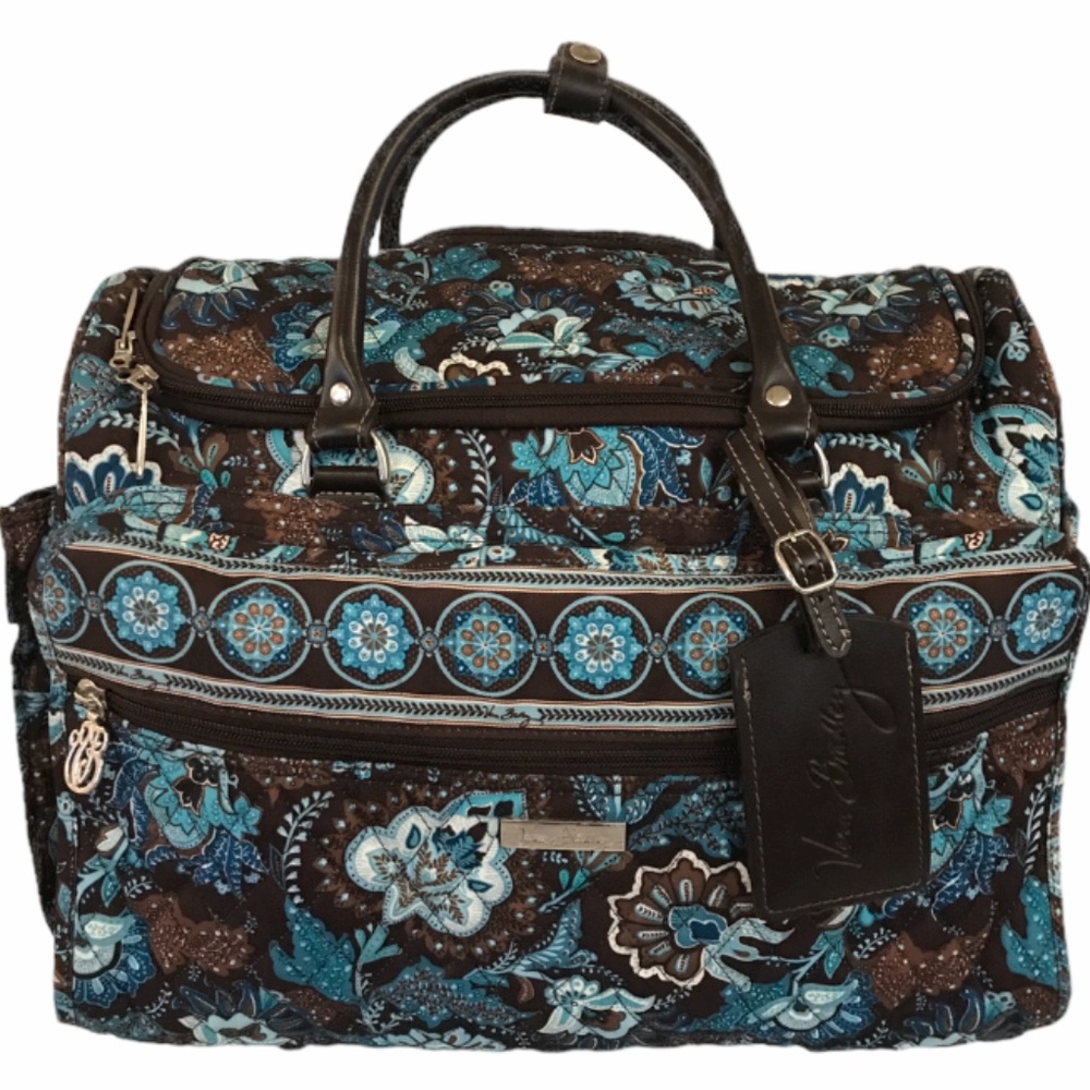 VERA BRADLEY Rolling Travel Duffel Luggage